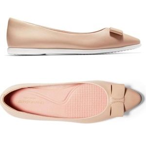 Cole Haan Women Zerogrand Bow Skimmer Flats